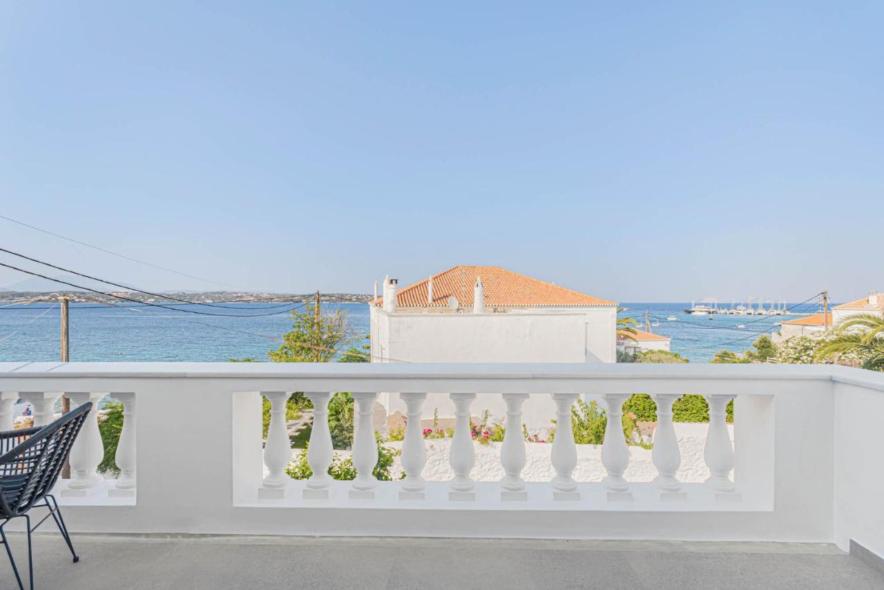 Ligoneri Pearl House - Luxurious New Beach Villa In Spetses Stunning View מראה חיצוני תמונה