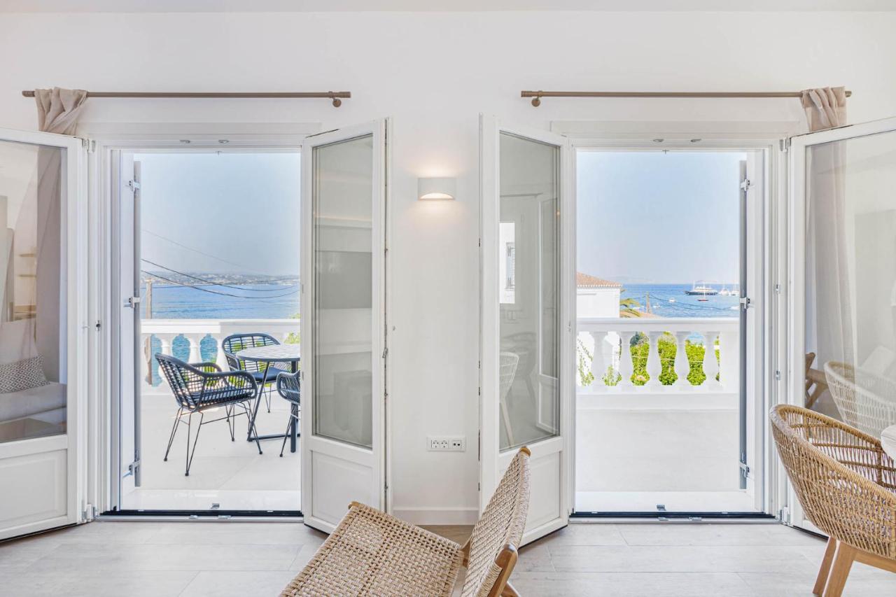Ligoneri Pearl House - Luxurious New Beach Villa In Spetses Stunning View מראה חיצוני תמונה