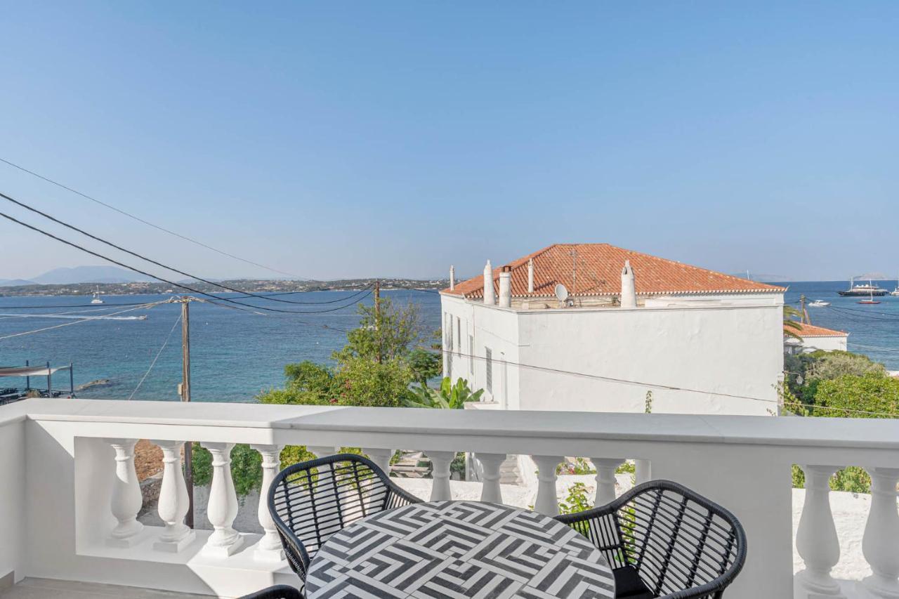 Ligoneri Pearl House - Luxurious New Beach Villa In Spetses Stunning View מראה חיצוני תמונה