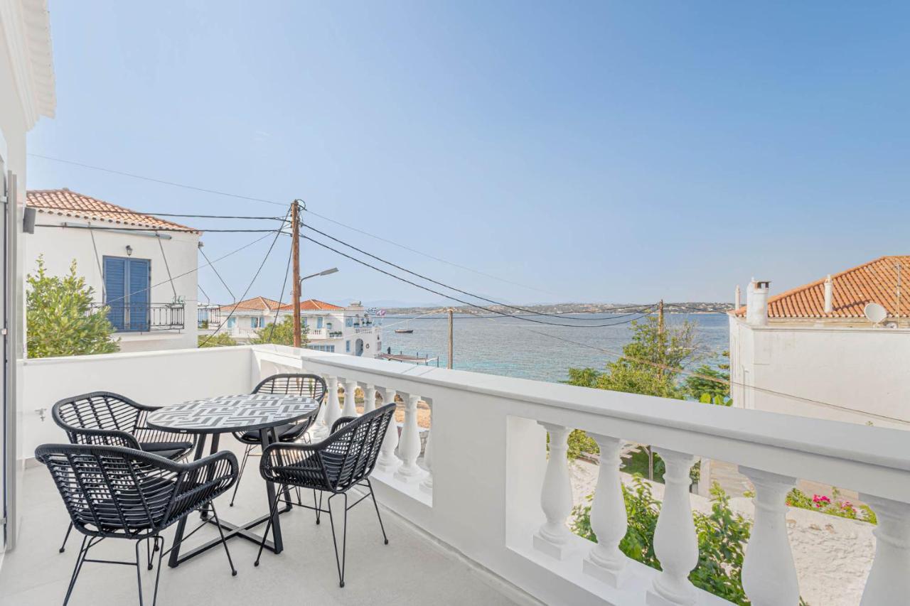 Ligoneri Pearl House - Luxurious New Beach Villa In Spetses Stunning View מראה חיצוני תמונה