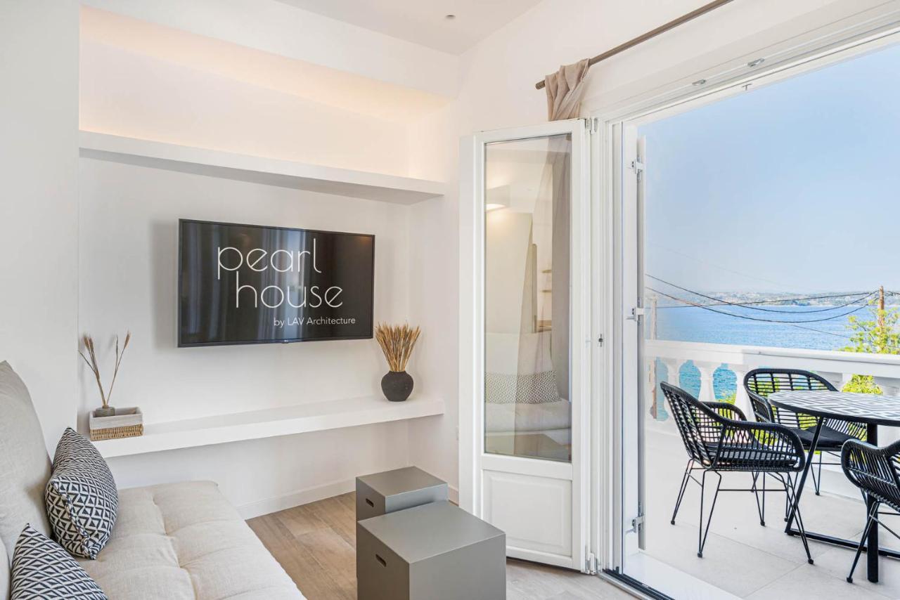 Ligoneri Pearl House - Luxurious New Beach Villa In Spetses Stunning View מראה חיצוני תמונה